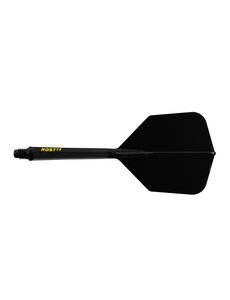 CueSoul CueSoul Rost77 Solid Black Standard Dart Flights