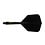 CueSoul CueSoul Rost77 Solid Big Wing Black Dart Flights