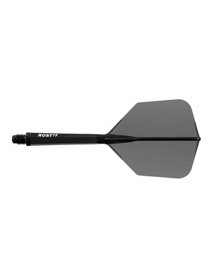 CueSoul CueSoul Rost77 Transparent Black Standard Dart Flights