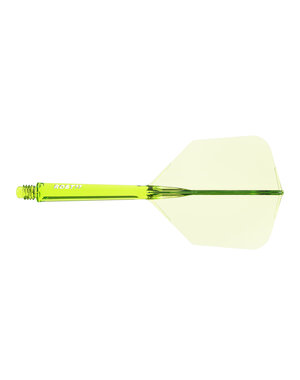 CueSoul CueSoul Rost77 Solid Big Wing Transparent Lime Green