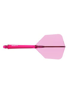 CueSoul CueSoul Rost77 Solid Big Wing Transparent Pink