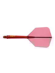 CueSoul CueSoul Rost77 Transparent Red Standard Dart Flights
