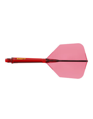 CueSoul CueSoul Rost77 Transparent Red Standard Dart Flights