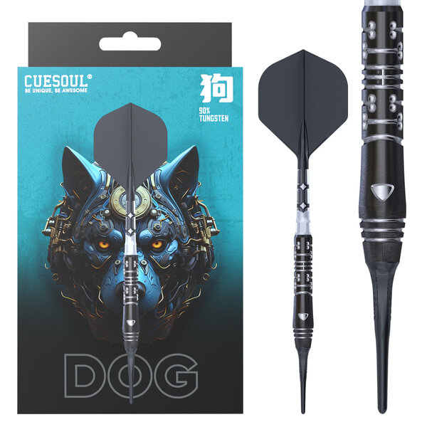CueSoul CueSoul Chinese Zodiac Dog Soft Tip Darts 20g