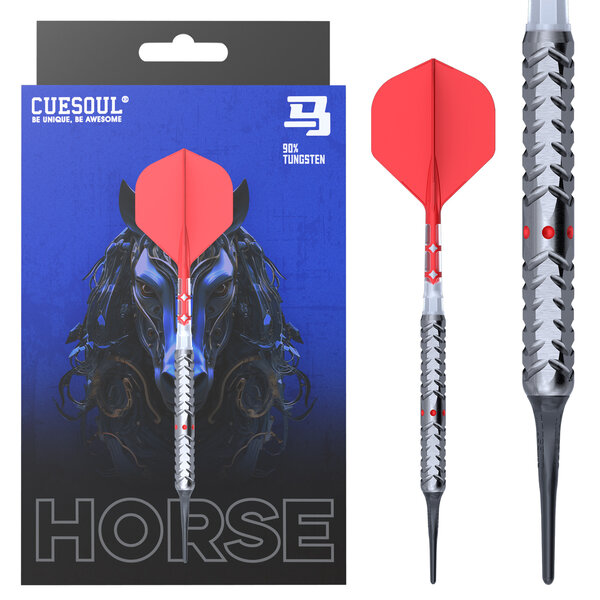 CueSoul CueSoul Chinese Zodiac Horse Soft Tip Darts 18g