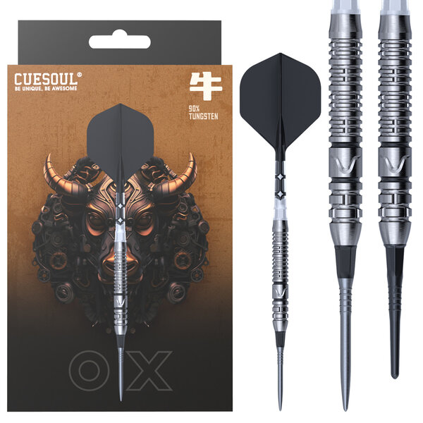 CueSoul CueSoul Chinese Zodiac Ox Soft & Steel Tip Darts 20g