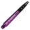 Mission Darts Mission Sabre Shafts - Polycarbonate - Purple - Black Top - Tweenie