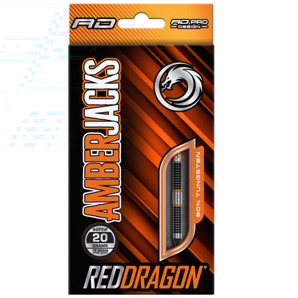 RED DRAGON Red Dragon Amberjack 18 20g Soft Tip Darts