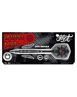 SHOT DARTS Shot Pro Series Haupai Puha 2 90% Steel Tip Darts 24g