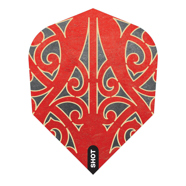 SHOT DARTS Shot Warrior Taiaha Small Standard Dart Flights