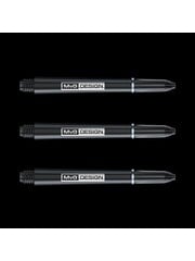 Winmau Darts Winmau MvG Design Black Nylon Dart Shafts