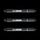 Winmau Darts Winmau MvG Design Black Nylon Dart Shafts