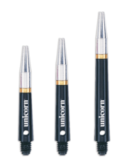 Unicorn Darts Unicorn Gripper 360 Black Dart Shafts