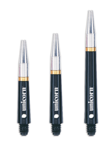Unicorn Darts Unicorn Gripper 360 Black Dart Shafts