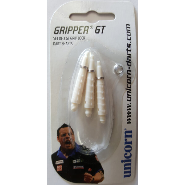 Unicorn Darts Unicorn Gripper GT White Dart Shafts