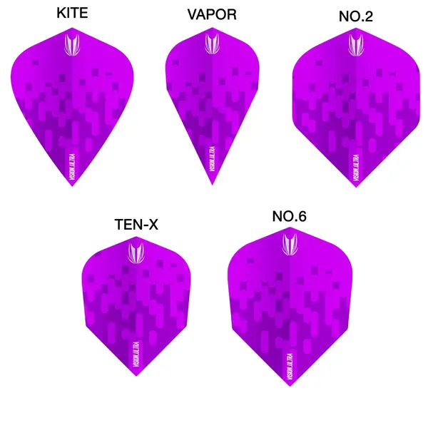 Target Darts Target Arcade Purple Dart Flights