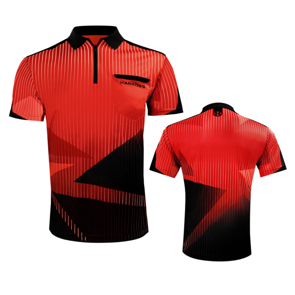 Harrows Darts Harrows Shard Shirt Red