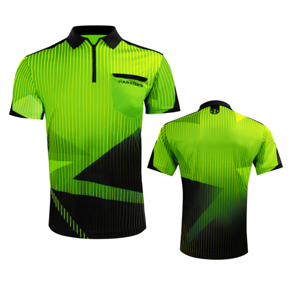 Harrows Darts Harrows Shard Shirt Green