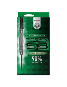 Harrows Darts Harrows Dimplex S3 Bomb 90% Steel Tip Darts