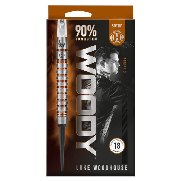 Harrows Darts Harrows Luke Woodhouse Series 2 90% 18g Soft Tip Darts