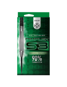Harrows Darts Harrows Dimplex S3 Tapered 90% Steel Tip Darts