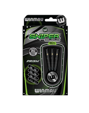 Winmau Darts Winmau Sniper Black Soft Tip Darts