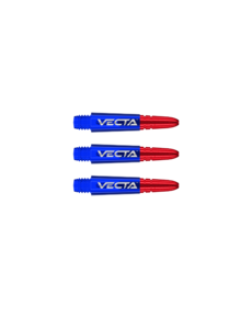 Winmau Darts Winmau Vecta Dual Color Short  Dart Shafts