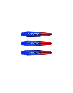 Winmau Darts Winmau Vecta Dual Color Short  Dart Shafts
