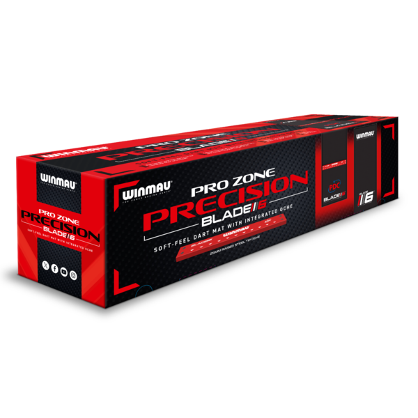 Winmau Darts Winmau Pro Zone Precision Blade 6 Soft Feel Dart Mat & Integrated Oche