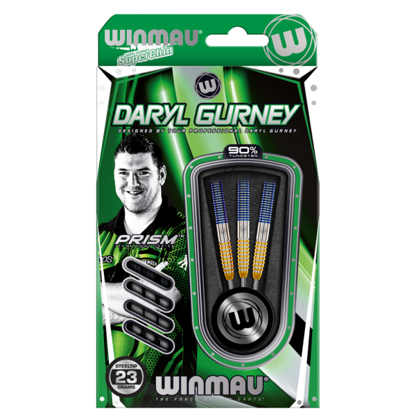Winmau Darts Winmau Daryl Gurney SC 1.0 Series Steel Tip Darts 23g