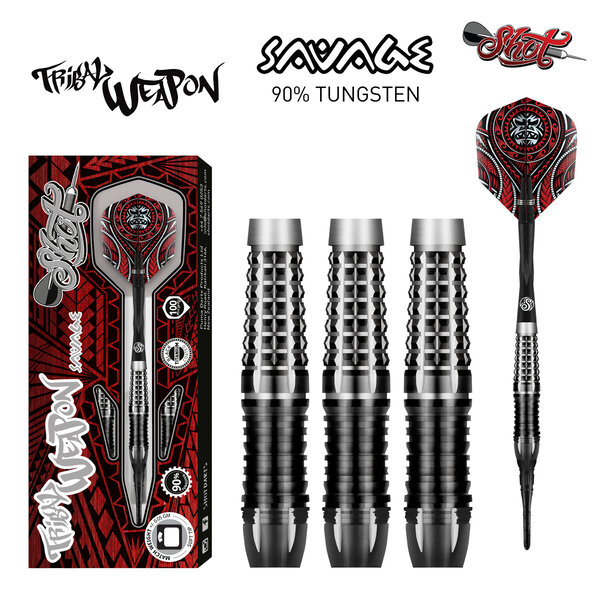 SHOT DARTS Shot Tribal Weapon Savage Soft Tip Darts