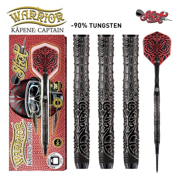 SHOT DARTS Shot Warrior Kapene Soft Tip Darts