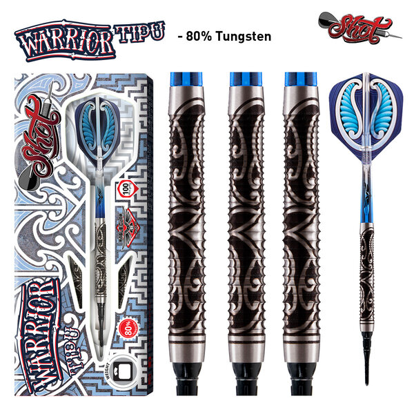SHOT DARTS Shot Warrior Tipu Soft Tip Darts