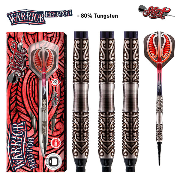 SHOT DARTS Shot Warrior Hautoa Soft Tip Darts