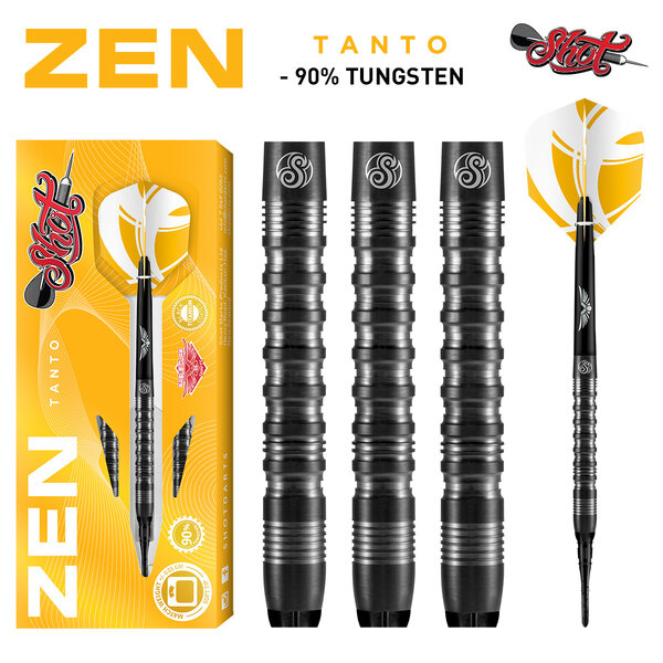 SHOT DARTS Shot Zen Tanto Soft Tip Darts
