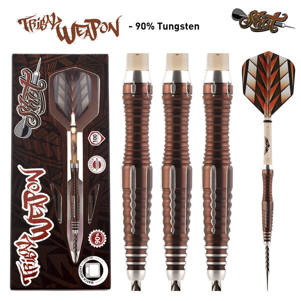SHOT DARTS Shot Tribal Weapon Series 1 Steel Tip Darts