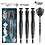 SHOT DARTS Shot Tribal Weapon Series 4 Steel Tip Darts