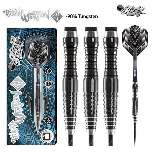 SHOT DARTS Shot Tribal Weapon Series 4 Steel Tip Darts
