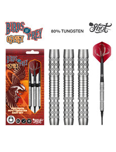 SHOT DARTS Shot Birds of Prey Osprey 80% Tungsten Soft Tip Darts 18g