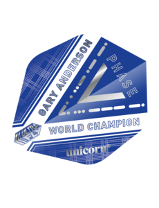 Unicorn Darts Unicorn UltraFly Gary Anderson World Champ Phase 5 Dart Flights