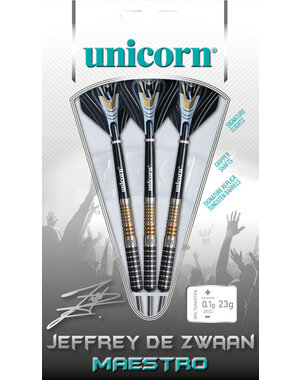 Unicorn Darts Unicorn Maestro Jeffrey De Zwaan 90% Phase 3 Steel Tip Darts