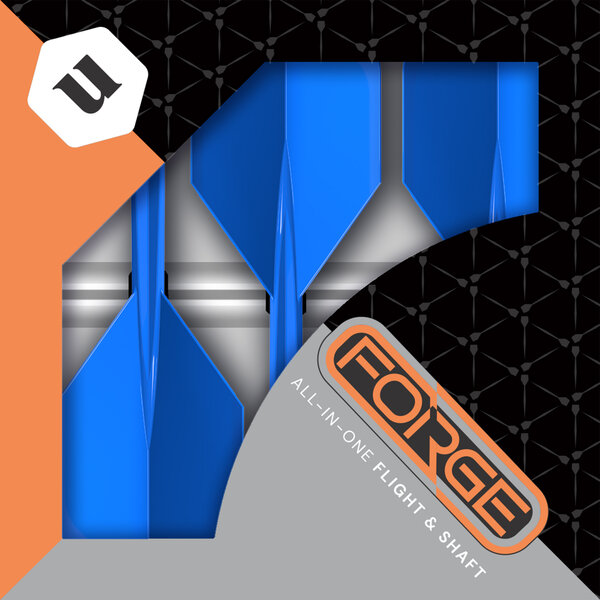 Unicorn Darts Unicorn Forge All-In-One Plus Medium Dart Flights