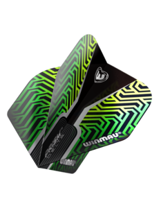 Winmau Darts Winmau Prism Delta Extra Thick Green Kairos Dart Flights