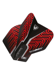 Winmau Darts Winmau Prism Delta Extra Thick Red Kairos Dart Flights