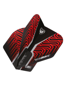 Winmau Darts Winmau Prism Delta Extra Thick Red Kairos Dart Flights