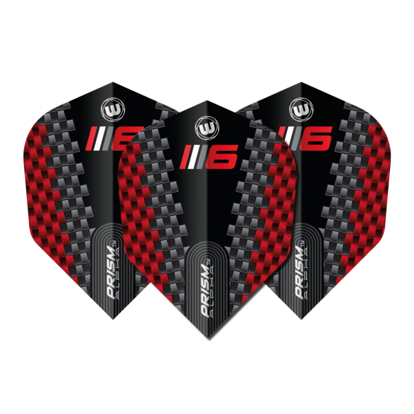 Winmau Darts Winmau Prism Alpha Shape 6 Blade 6 Dart Flights