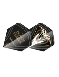 Unicorn Darts Unicorn UltraFly Jeffery De Zwaan Black Cobra Dart Flights