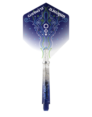 Unicorn Darts Unicorn Gripper 4 Elements Hydrostorm Flight Shaft Combo