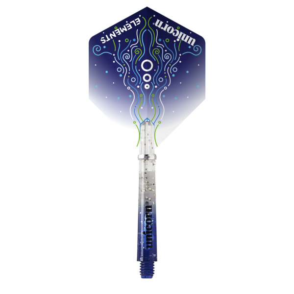 Unicorn Darts Unicorn Gripper 4 Elements Hydrostorm Flight Shaft Combo