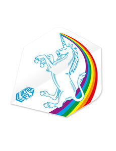 Unicorn Darts Unicorn Ultrafly .100 Unicorn White Rainbow Dart Flights